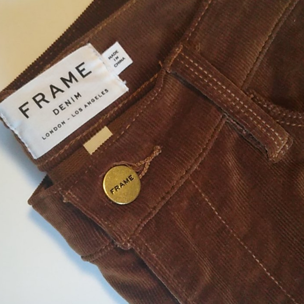 FRAME DENIM CORDUROY PANTS